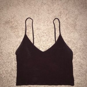 Ribbed Crop Top